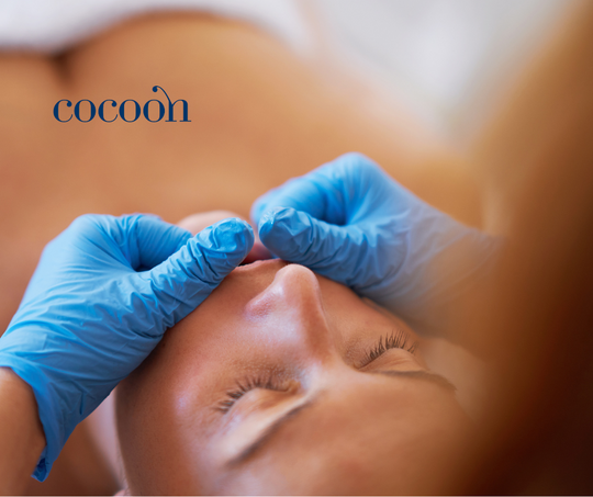 🌿 Nyhet: Opplev vår signaturbehandling Cocoon NeuroSculpt Buccal Facial