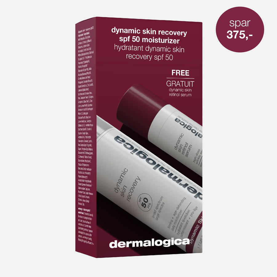 Dermalogica Dynamic Skin Recovery SPF50 + Free Dynamic Skin Retinol Serum 10ml
