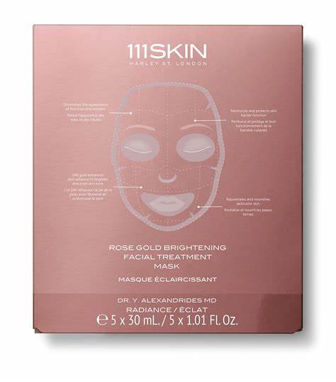 111skin Rose Gold Brightening Facial Treatment Mask