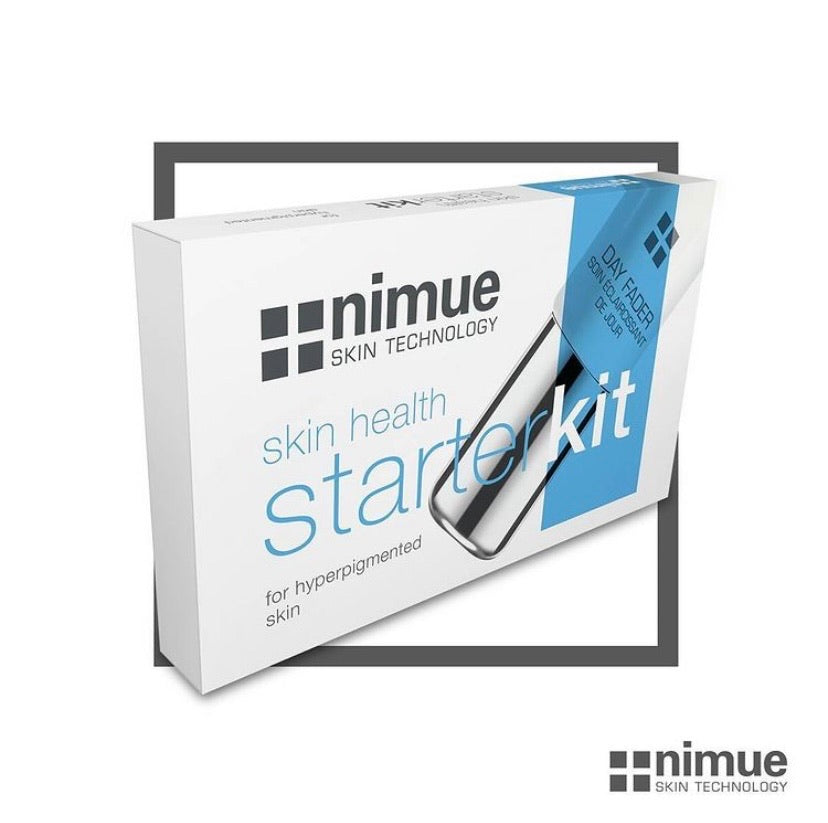 Nimue skin technology Starter kit hyperpigmented skin