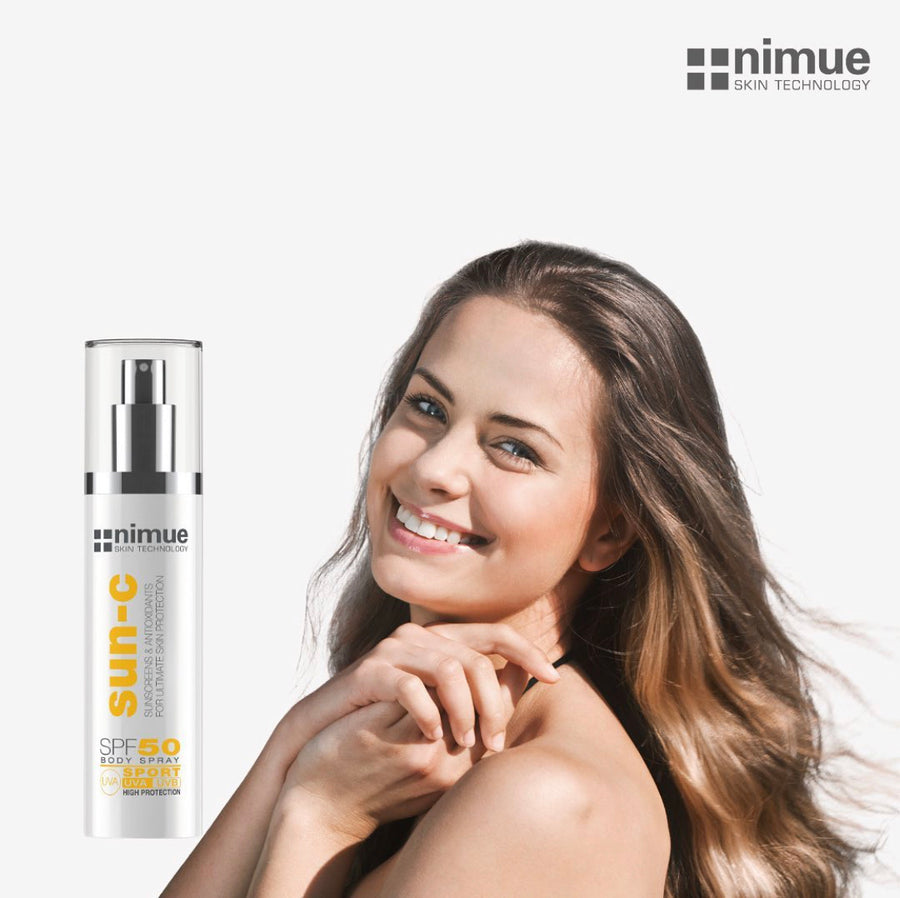 Nimue Skin Technology Sun-C Body Spray SPF50