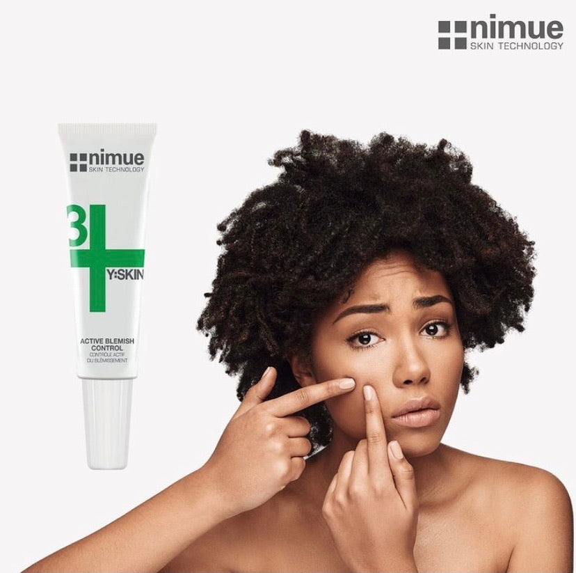 Nimue skin technology Skin active blemish control