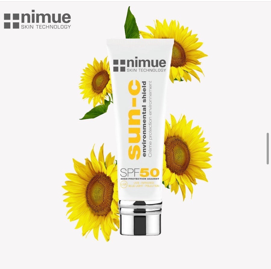 Nimue skin technology sun-C Enviromental shield spf 50